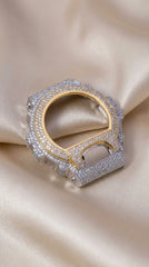 Luxury G-Shock Bezel with Genuine Natural Diamonds