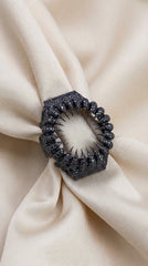 Luxury G-Shock Bezel – Black VVS Moissanite Diamonds