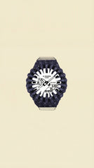 Luxury G-Shock Bezel – Black VVS Moissanite Diamonds