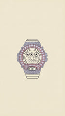 Luxury Two-Tone Fully Iced-Out G-Shock Bezel – VVS Moissanite Diamonds