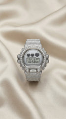 Luxury G-Shock Bezel with Natural Diamonds