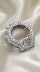 Custom G-Shock Bubble Bezel Upgrade – Fully Iced with VVS Moissanite Diamonds